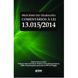 PROCESSO DO TRABALHO: COMENTÁRIOS À LEI 13.015/2014